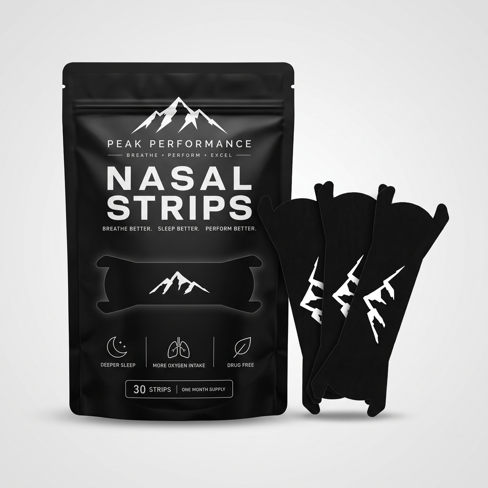 Peak Performance Nasal Strips — Breathe Better, Sleep Better